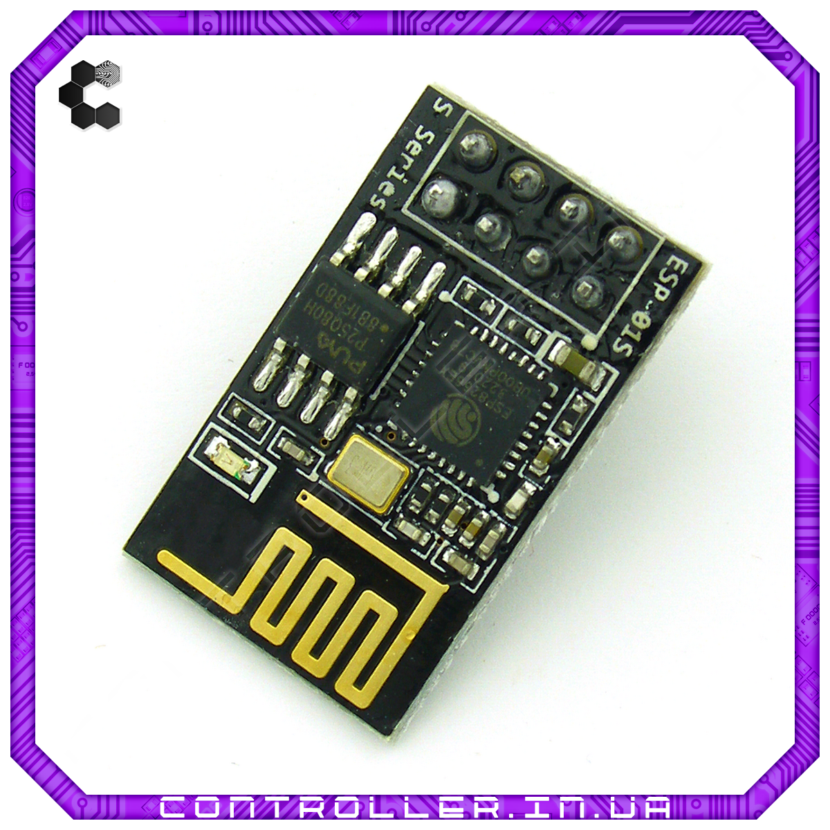 Модуль ESP-01S ESP8266 Wi-Fi, фото 1