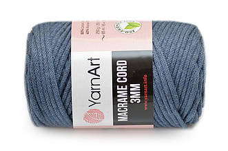 YarnArt Macrame Cord 3 мм, Джинс №761