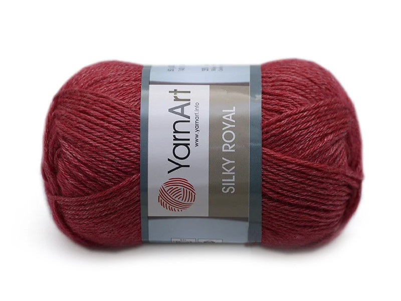 YarnArt Silky Royal, Темно-червоний №433