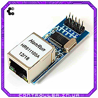 Модуль міні Ethernet ENC28J60