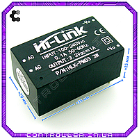 Модуль блоку живлення HLK-PM03 TSP-03 3W 1А 3,3В