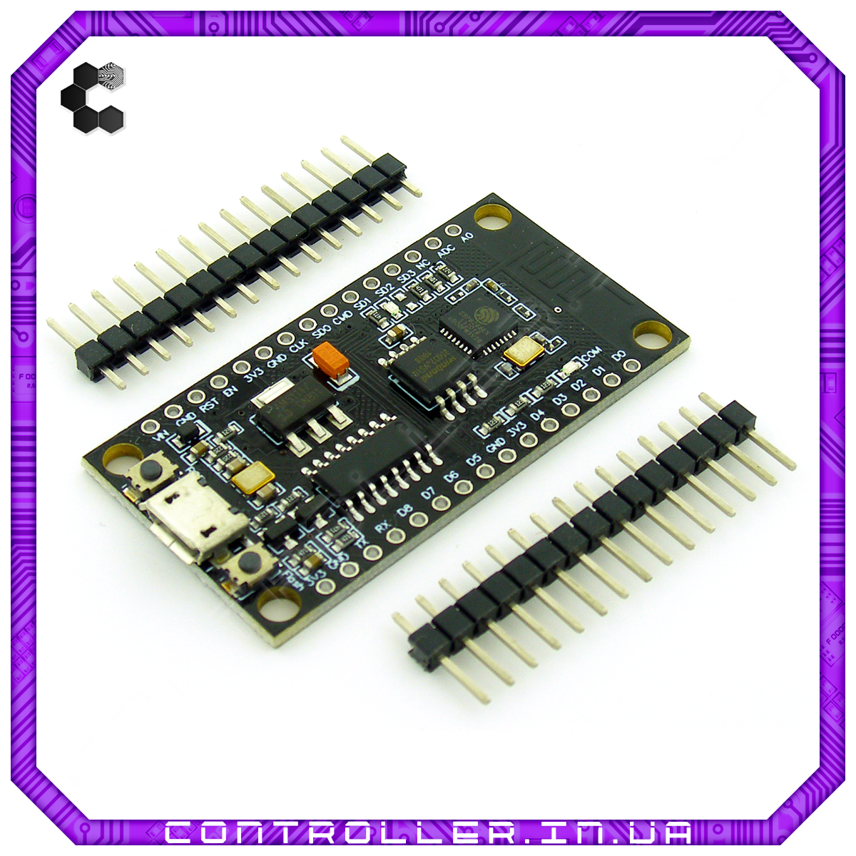 Плата NodeMCU V3 чіп ESP8266 32Мб CH340