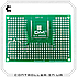 Плата адаптер двостороння для ESP8266 версій ESP-32, ESP-12E, ESP-12F, фото 3