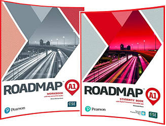 Roadmap А1. Student's+Workbook. Комплект книг з англійської мови. Підручник+Зошит. Pearson