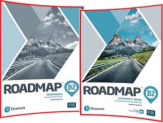 Roadmap В2. Student's+Workbook. Комплект книг з англійської мови. Підручник+Зошит. Pearson