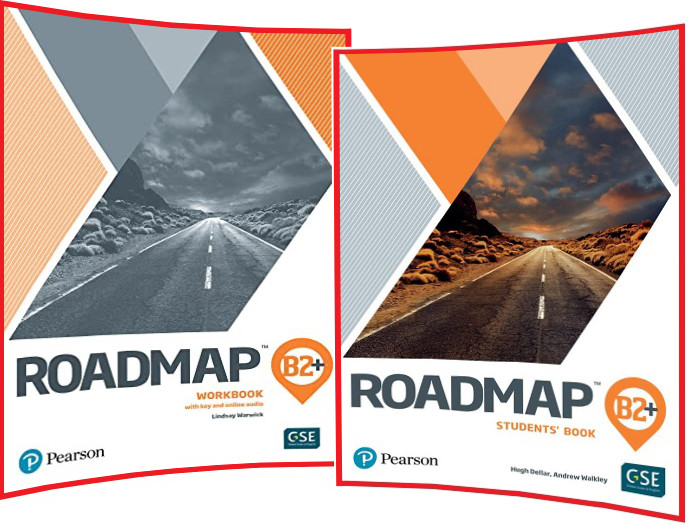 Roadmap В2+. Student's+Workbook. Комплект книг з англійської мови. Підручник+Зошит. Pearson