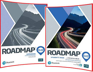 Roadmap С1-С2. Student's+Workbook. Комплект книг з англійської мови. Підручник+Зошит. Pearson