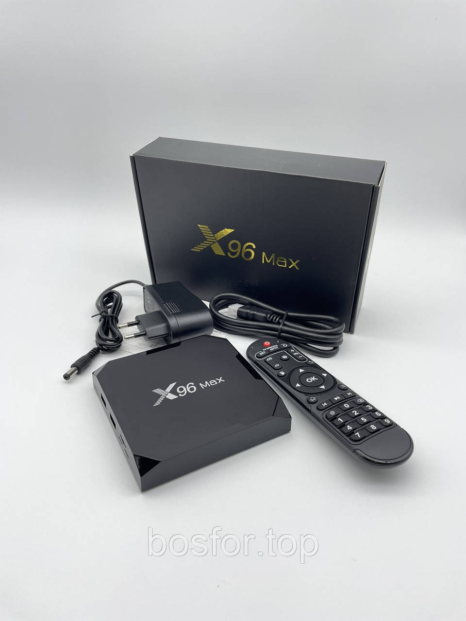 TV BOX X96 MAX 4 Гб 64 Гб Android 9.0 Amlogic S905X3 медіаплеєр для телевізора BF
