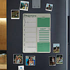 Магнітний планер на тиждень A3 GREEN, UA, фото 2