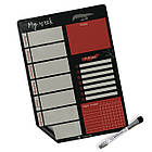 Магнітний планер на тиждень A3 WINE, ENG, фото 2