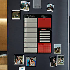 Магнітний планер на тиждень A3  WINE, ENG