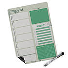 Магнітний планер на тиждень A3 GREEN, ENG, фото 2