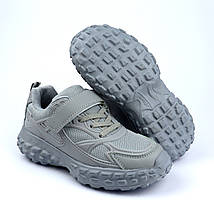 10525D Сірі дитячі кросівки на липучці тм Том.м, фото 3