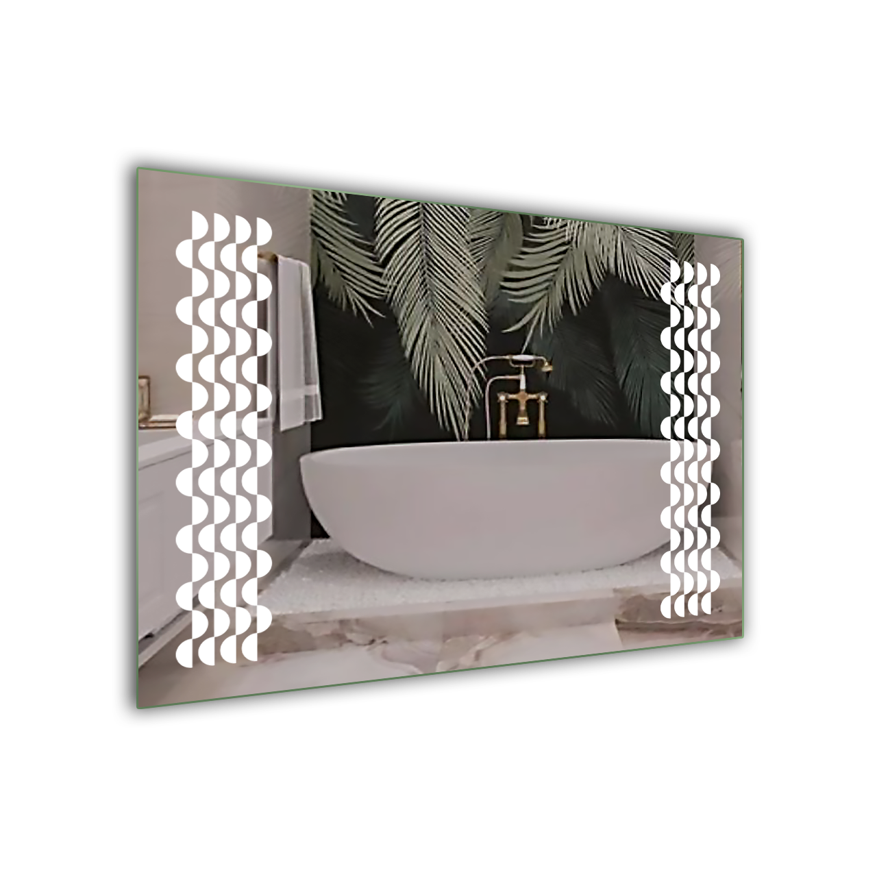 Дзеркало LED (80*60*2,5см) PR-D108, фото 1