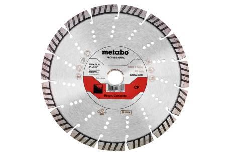 Алмазний відрізний круг Metabo 230X22.23 мм "CP" бетон "PROFESSIONAL" (628574000)