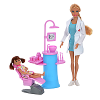 Лялька шарнірна Defa Lucy 8408 дитячий стоматолог