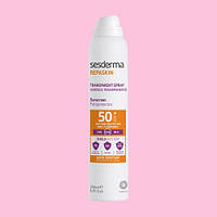 Солнцезащитный спрей для тела SesDerma Repaskin Transparent Spray SPF 50+