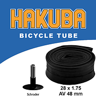 Велокамера Hakuba 28x1.75 AV 48 мм