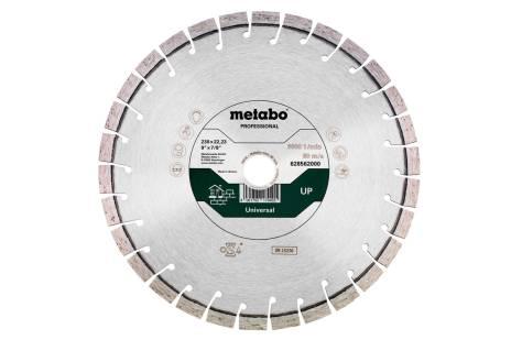 Алмазний відрізний круг Metabo 230X22.23 мм "UP" універсальний "PROFESSIONAL" (628562000)