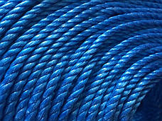 Мотузка marmara д 4мм 200 метрів поліпропіленова кручена, фото 3