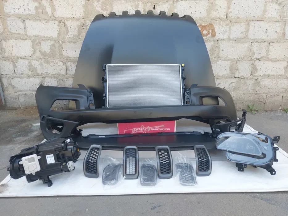 Бампер передній Jeep Cherokee kl 2015 — 2019, фото 1