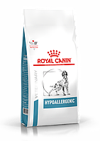 Сухой диетический корм Royal Canin Hypoallergenic для собак при нежелательной реакции на корм 14 кг