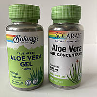 Solaray Aloe Vera Gel Concentrate Концентрований гель алое вера, 100 капсул