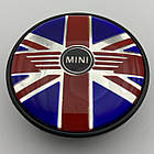 Ковпачки на литі диски Mini Cooper 3613-1171 069 55 мм британський прапор, фото 5