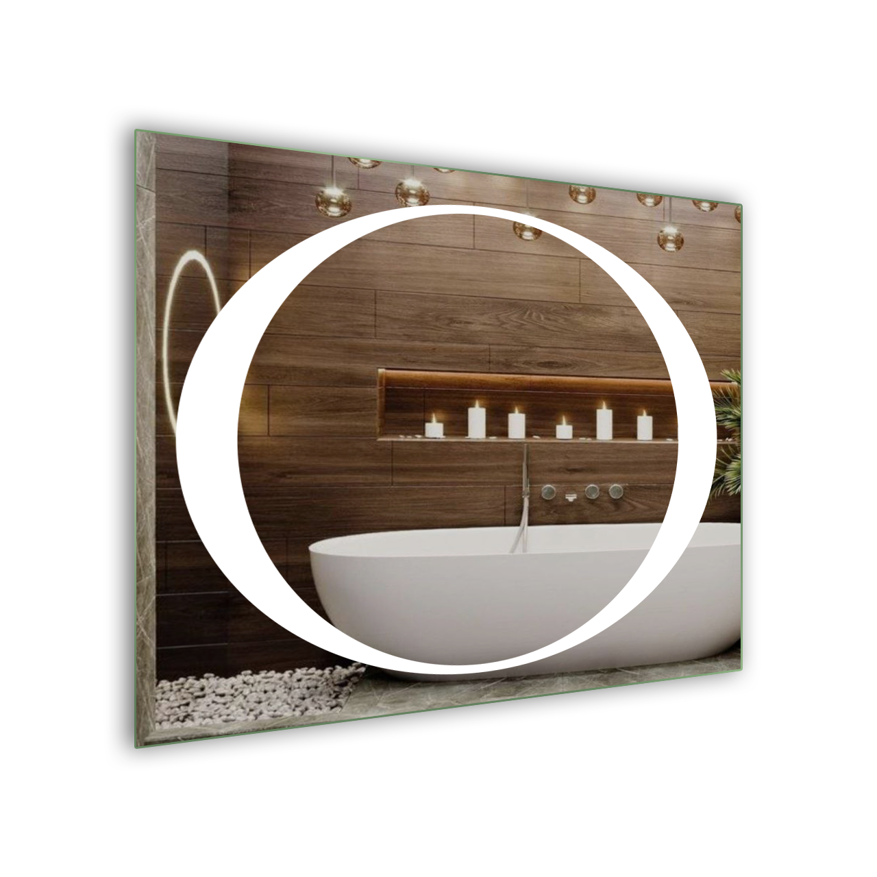 Дзеркало LED (80*70*2,5см) PR-D80