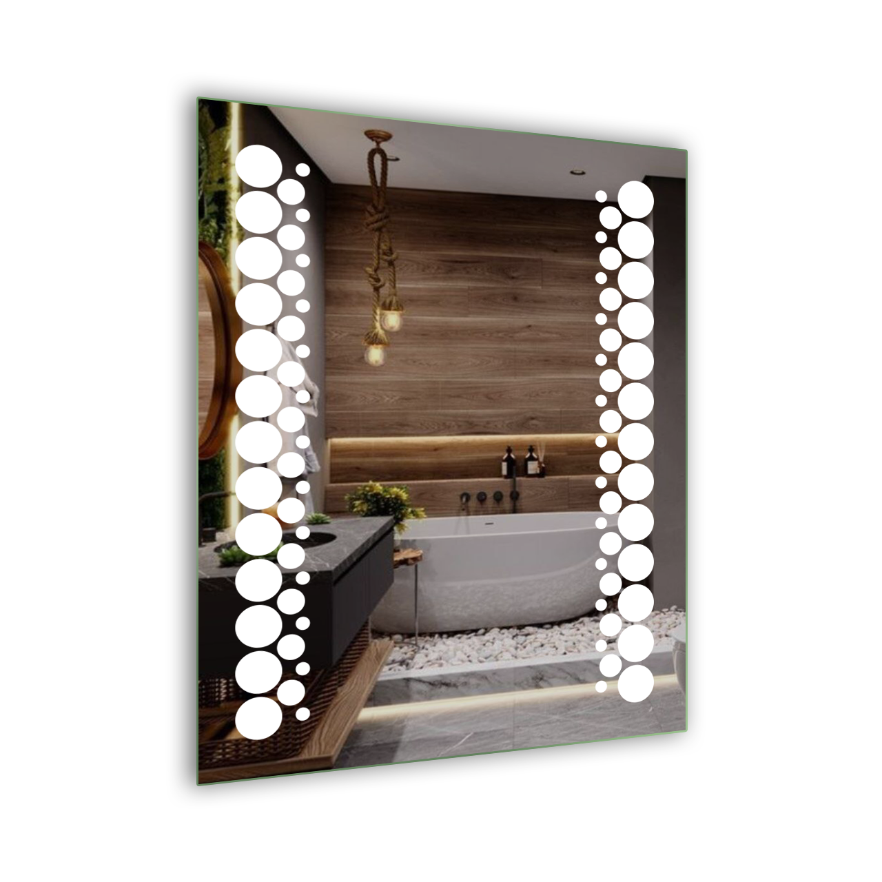 Дзеркало LED (60*80*2,5см)"PARIS" PR-D14