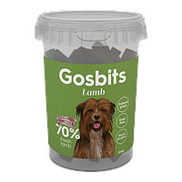 Gosbi Gosbits Lamb, Натуральное лакомство для собак с ягненком, 300г