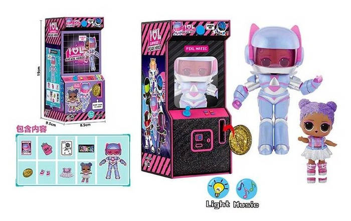 Купить Кукла ЛОЛ игрушка для девочек, свет, звук, цена 373.50 грн ...