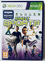 Kinect Sports, Б/У, русская версия - диск для Xbox 360