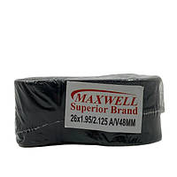 Камера велосипедная 26х1.95/2.125 "Bicycle Inner Tube Butyl/Maxwell" (A.V 48mm)