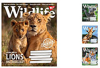 Учебные тетради в линейку на 96 листов YES Wild life 5 шт. 766133