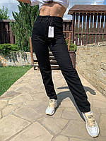 Жіночі джинси мом чорного кольору Arox