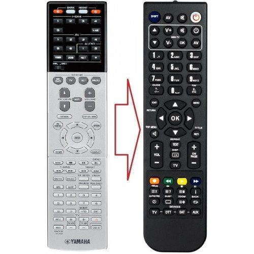 Пульт для телевізора Yamaha RAV472 (RX-V673, RX-V773) (аналог), фото 1