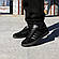 РОЗПРОДАЖ! Чоловічі кросівки по типу Adidas Gazelle чорні, фото 3
