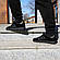 РОЗПРОДАЖ! Чоловічі кросівки по типу Adidas Gazelle чорні, фото 5