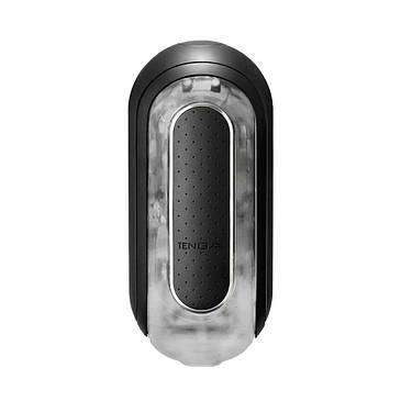 Вібромастурбатор Tenga Flip Zero Electronic Vibration Black, змінна інтенсивність, розкладний, фото 2