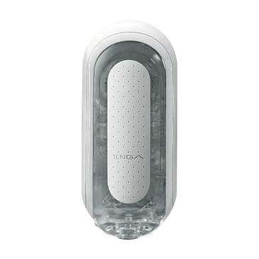 Мастурбатор Tenga Flip Zero White, змінна інтенсивність стимуляції, розкладний, фото 2