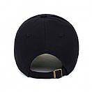 Бейсболка від бренду Narason чорного кольору з лого B-Style, фото 3