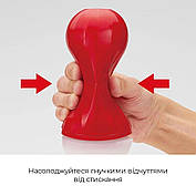 Мастурбатор Tenga Air-Tech Squeeze Strong, стискається корпус, більш щільний вхід, фото 3