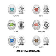 Набір мастурбаторів-яєць Tenga Egg New Standard Pack (6 яєць), фото 3