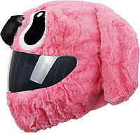 Pink dog Чехол для мотоциклетного шлема Crazy Fun Чехол для мотоциклетного шлема Простота установки Пылез