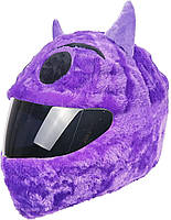 Purple imp Чехол для мотоциклетного шлема Crazy Fun Чехол для мотоциклетного шлема Простота установки Пыл
