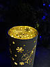 Світильник декоративний скляний "Luca Lighting, led 15, 9*15 см, білий, сніжинки, 3АА, фото 5