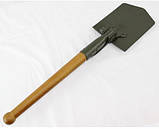 Лопата саперна Mil-Tec розкладна Олива 15523100, фото 5