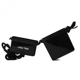 Контейнер MiL-tec герметичний пластиковий для дрібниць 2,5*7*11sм чорний 15825000