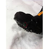 Кішки льодоходи Mil-Tec з 7 шипами,кригоступи чорні 12922002, фото 3